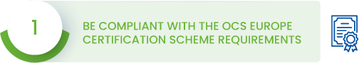be compliant with requirements